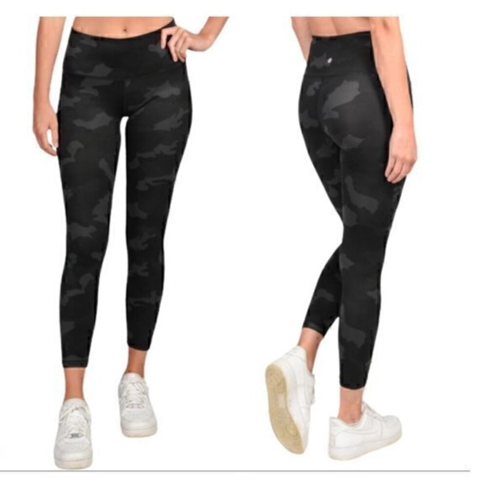 90 Degree By Reflex Lux Camo High Waisted Leggings